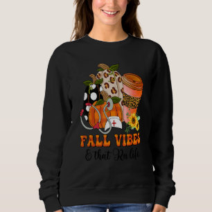 Sweatshirt Ambiente d'automne et cette vie d'infirmière autor