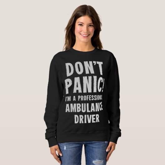 Sweatshirt Ambulance Driver (Devant entier)