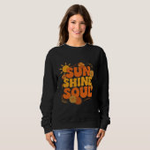 Sweatshirt Âme de soleil (Devant entier)