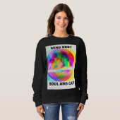 Sweatshirt Âme Et Chats Du Corps Mineur (Devant entier)