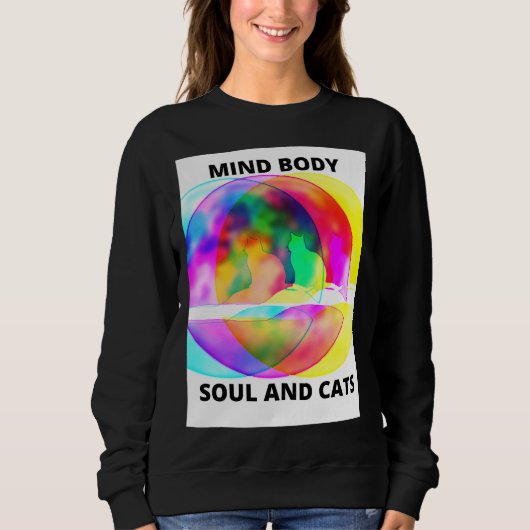 Sweatshirt Âme Et Chats Du Corps Mineur (Devant)