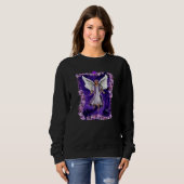 Sweatshirt Âme violette (Devant entier)