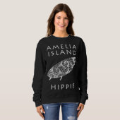 Sweatshirt Amelia Island Surf Hippie (Devant entier)
