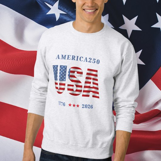 Sweatshirt AMERICA250 1776-2026 Celebration Mens
