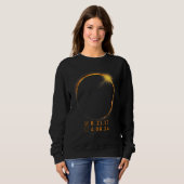 Sweatshirt America Eclipse Checklist 4 08 24 Total Solar Ecli (Devant entier)