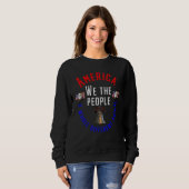 Sweatshirt America We The People American Flag Bell Eagle (Devant entier)