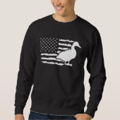 Sweatshirt Américain Fier Canard (Devant)