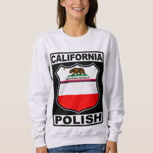 Sweatshirt américain polonais de Californie