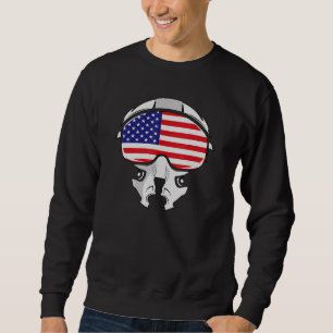 Sweatshirt American Boy 4 juillet Boyswomens Kids Sunglasse