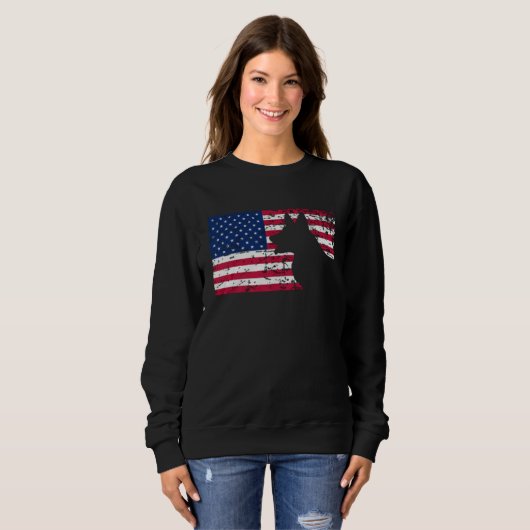 Sweatshirt American Corgi (Devant entier)