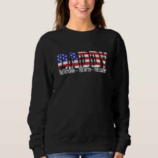 Sweatshirt American Daddy Vétérinaire Mythe Légende