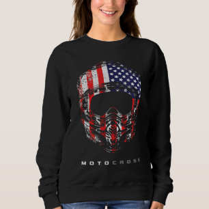 Sweatshirt American Dirt Bike Motocross Appareils - Motocross