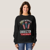 Sweatshirt American Fireworks Director 4th of July Pyrotechni (Devant entier)
