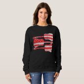 Sweatshirt American Flag Guitars (Devant entier)