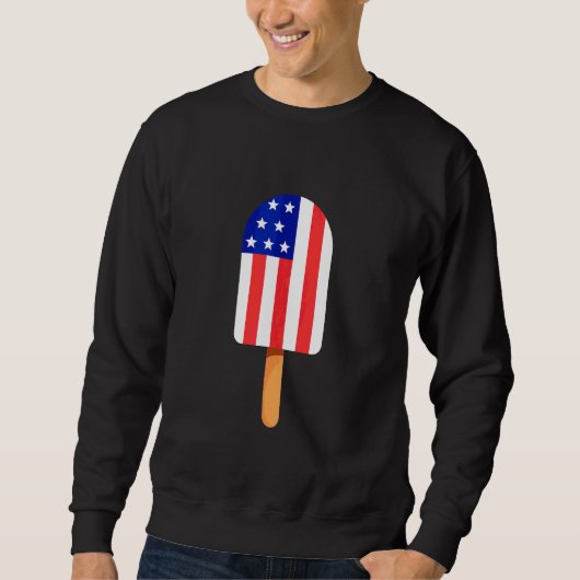 Sweatshirt American Flag Pop It American Flag Hey Dudes Meri (Devant)