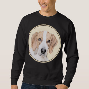 Sweatshirt American Foxhound Painting - Joli art original chi