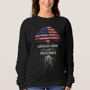 Sweatshirt American Grosse Avec Des Racines Irlandaises 4 jui