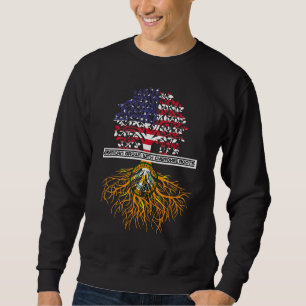 Sweatshirt American Grosse Avec Les Racines Cherokee Tribe Am