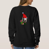 Sweatshirt American Pit Bull Terrier Noël (Dos)