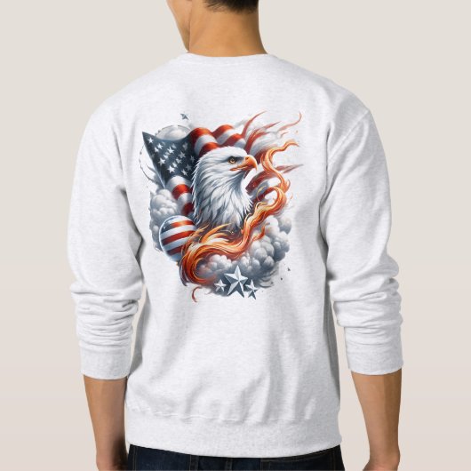 SWEATSHIRT AMERICAN POWER (Dos)