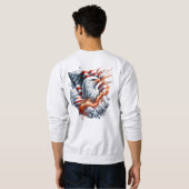 SWEATSHIRT AMERICAN POWER (Dos entier)