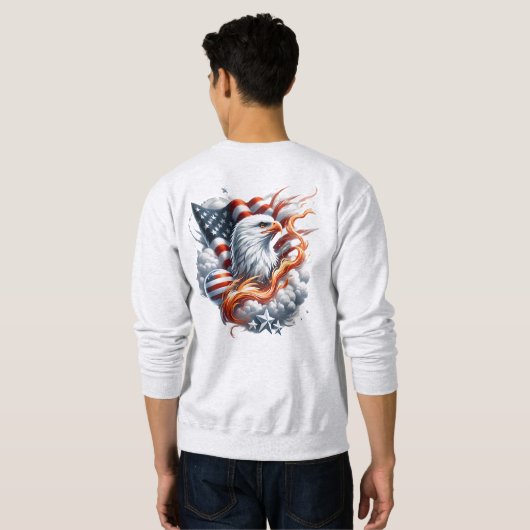 SWEATSHIRT AMERICAN POWER (Dos entier)