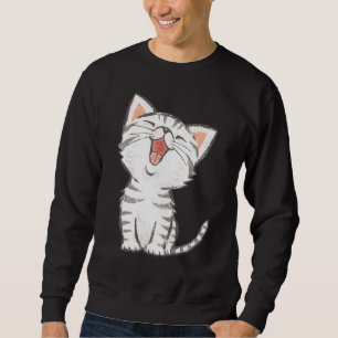 Sweatshirt American Shorthair Happiness Theodora Vêtements Ma