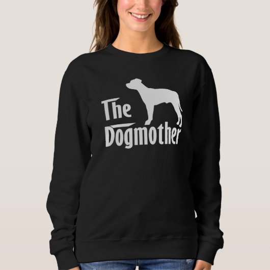 Sweatshirt American Staffordshire Terrier Chien Maman D (Devant)
