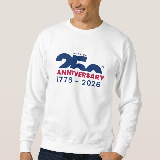 Sweatshirt America's 250th anniversary (Devant)