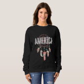 Sweatshirt Amérindiens Native Pride Culture Respect 3 (Devant entier)