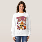Sweatshirt Ames Hantées Halloween Vêtements Cute Unisex (Devant entier)