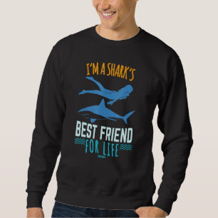 Sweatshirt Ami de requin Plongée aventure de natation