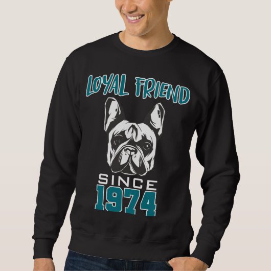 Sweatshirt Ami loyal depuis 1974 (Devant)