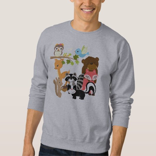 Sweatshirt Amis de forêt (Devant)