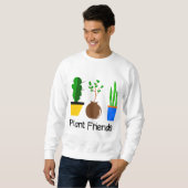 Sweatshirt amis plantes (Devant entier)