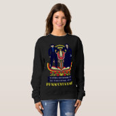 Sweatshirt Amish Folklore Lancaster Pennsylvania  1 (Devant entier)