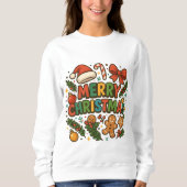 Sweatshirt AMITA | Merry Christmas Party Tee (Devant)