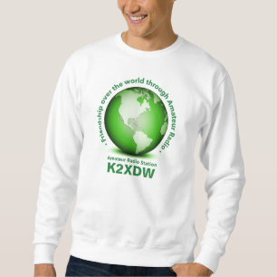Sweatshirt Amitié par le T-shirt par radio amateur [USA]