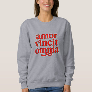 Sweatshirt Amor vincit omnia