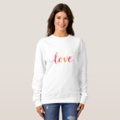 Sweatshirt Amour (Devant entier)