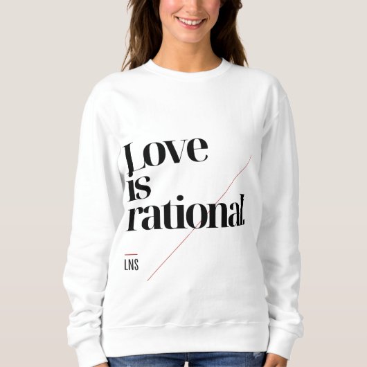 Sweatshirt Amour (Devant)