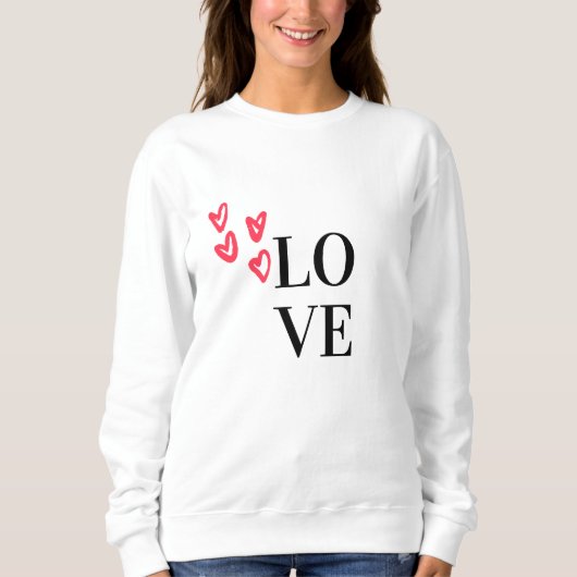 Sweatshirt Amour (Devant)