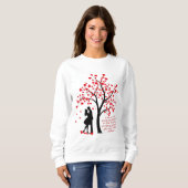 Sweatshirt Amour Arbre (Devant entier)