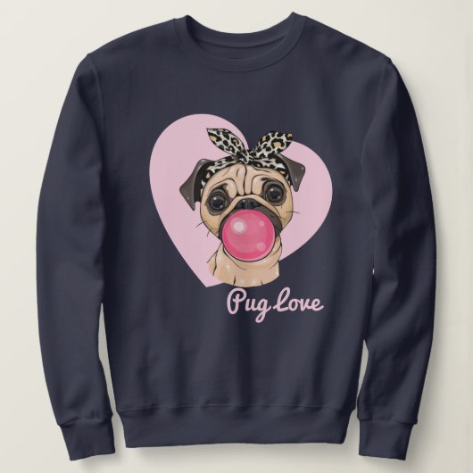 Sweatshirt Amour carlin (Design devant)
