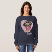 Sweatshirt Amour carlin (Devant entier)