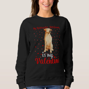 Sweatshirt Amour Coeur Drôle Mon Labrador Retriever Est Mon V