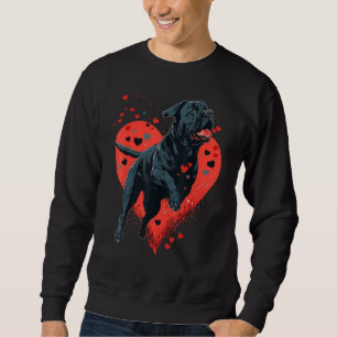 Sweatshirt Amour de Cane Corso pour la Saint-Valentin sur Can