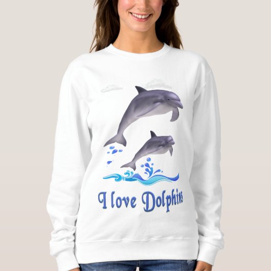 Sweatshirt Amour de dauphin (Devant)