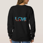 Sweatshirt Amour de Plage (Dos)