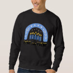Sweatshirt Amour Et Arc-En-Ciel Léger Hanoukka Juif Chanukah<br><div class="desc">Amour Et Arc-En-Ciel Léger Hanoukka Juif Chanoukah 1.</div>